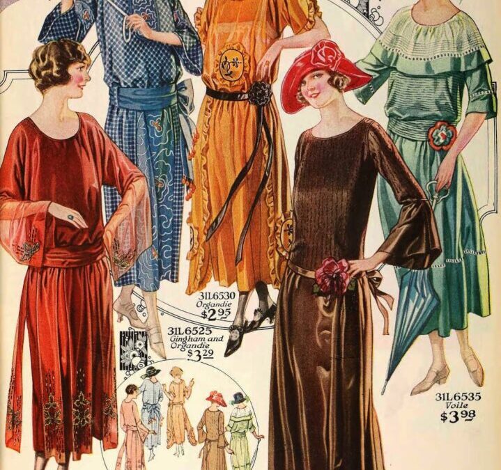 COSTUME DETAILS FOR WRITERS 1920s LADIES